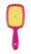 Janeke Superbrush Small Щітка для волосся, рожева з жовтим 130-Janeke-Superbrush-Small фото