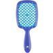 Janeke Superbrush Small Щітка для волосся, синя з блакитним 130-Janeke-Superbrush-Small фото