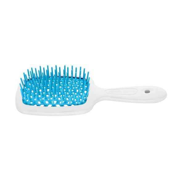 Janeke Superbrush small щітка для волосся персикова з білим 0826 фото