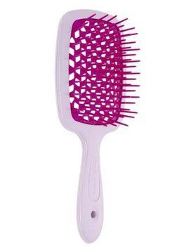 Janeke Superbrush Щітка для волосся, лавандова з фуксією 134-Janeke-Superbrush фото