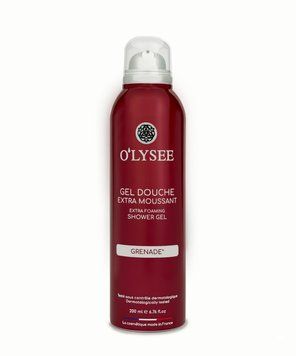 O'lysee Гель-піна для душу з ароматом гранату Extra Foaming shower Gel Grenade  0991 фото